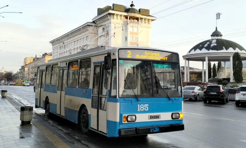 Оновлений тролейбус курсуватиме вулицями Рівного