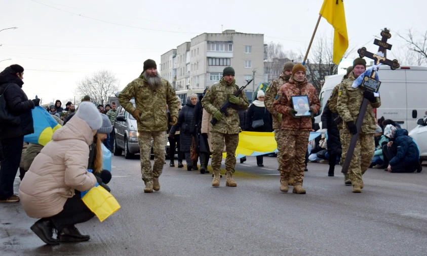 У Здолбунівській громаді на Рівненщині провели у Вічність полеглого захисника