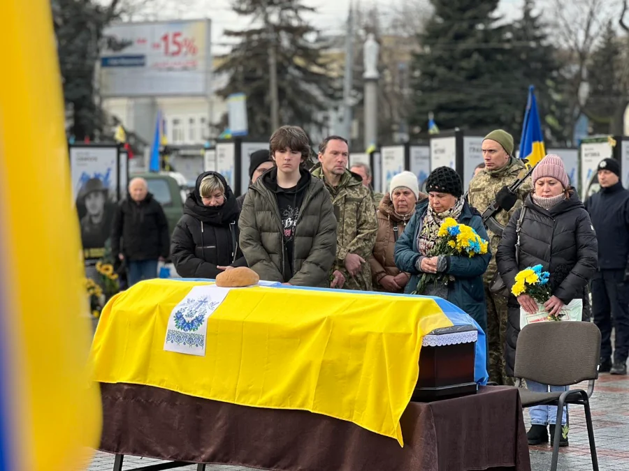 У Рівному провели в останню дорогу Андрія Стрілецького - фото 1