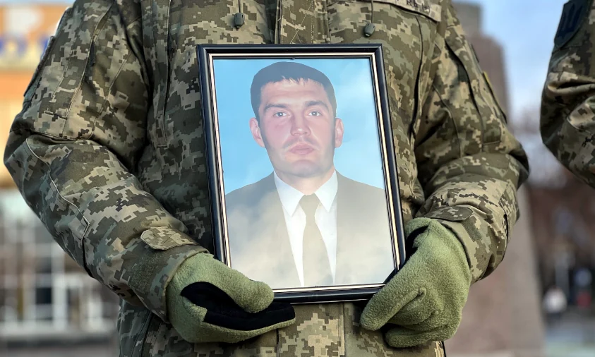 Кадрового офіцера провели в останню дорогу в Рівному