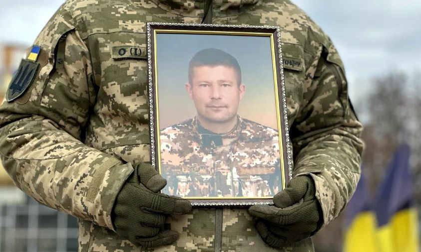 З полеглим на Донеччині захисником попрощались у Рівному