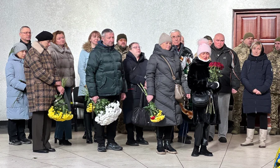 Із захисником Юрієм Гельнером попрощались у Рівному - фото 1 Із захисником Юрієм Гельнером попрощались у Рівному - фото 1