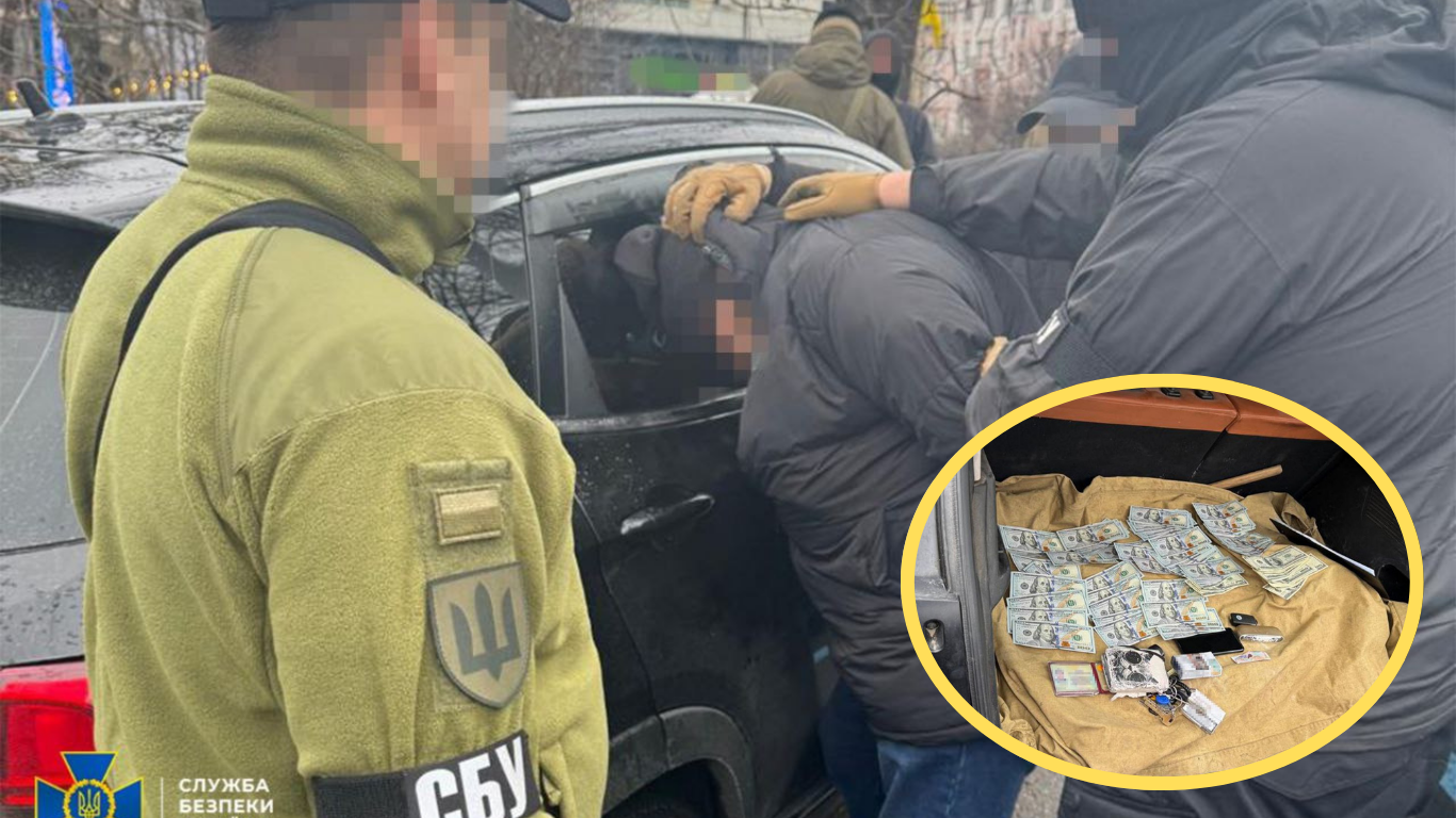Податківця затримали на хабарі у 20 тисяч доларів