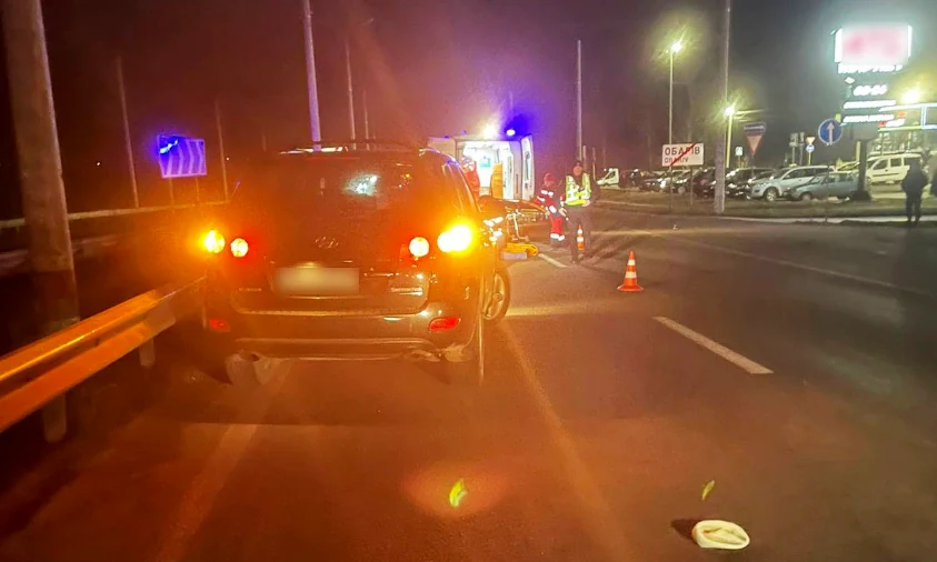 Неподалік Рівного ДТП. Постраждала пішохідка