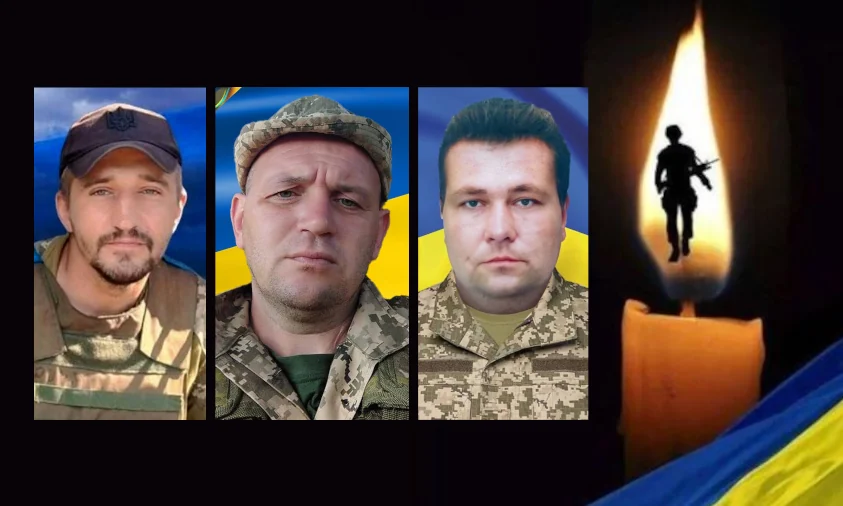 Трьох захисників провели у Вічність на Рівненщині