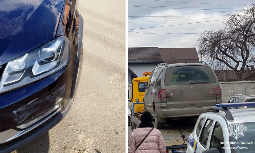 П’яний водій у Рівному скоїв ДТП й хотів відкупитися від патрульних