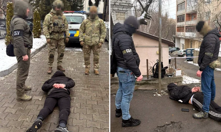 Двох агентів рф, які готували теракт біля райуправління поліції у Рівному, затримала СБУ