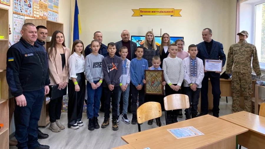 Два «Класи безпеки» відкрили у громаді на Рівненщині - фото 1 Два «Класи безпеки» відкрили у громаді на Рівненщині - фото 1