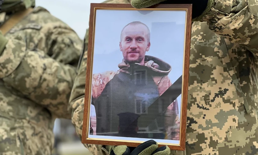 З полеглим захисником Миколою Войтовичем попрощались у Рівному
