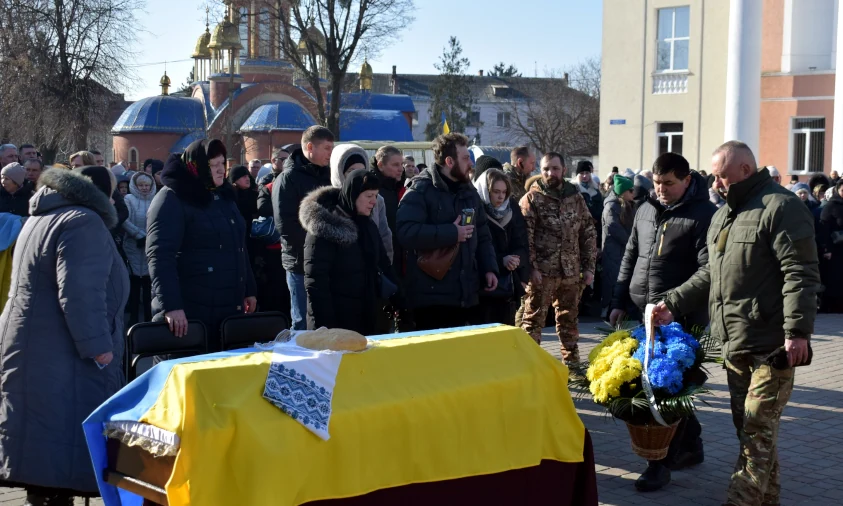 На Рівненщині попрощались з полеглим захисником