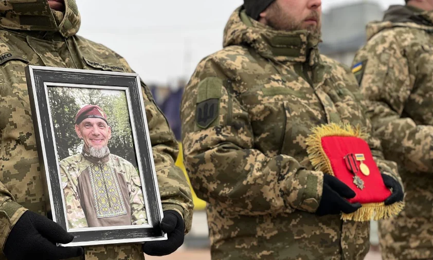 У Рівному провели на вічний спокій полеглого бойового медика