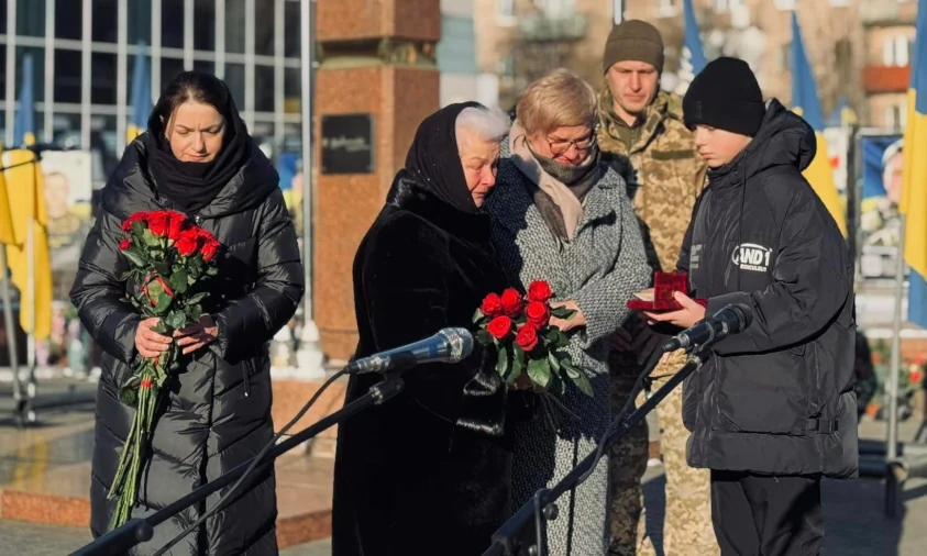 Родині полеглого Героя з Рівненщини вручили посмертну нагороду