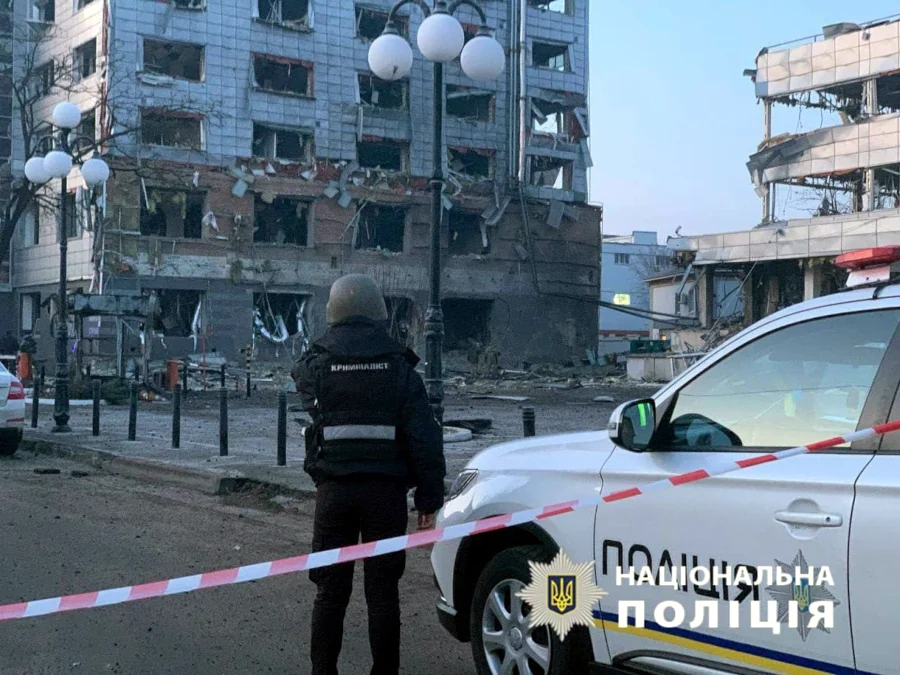росія вночі 12 лютого здійснила ракетний удар по Києву. Одна людина загинула - фото 1