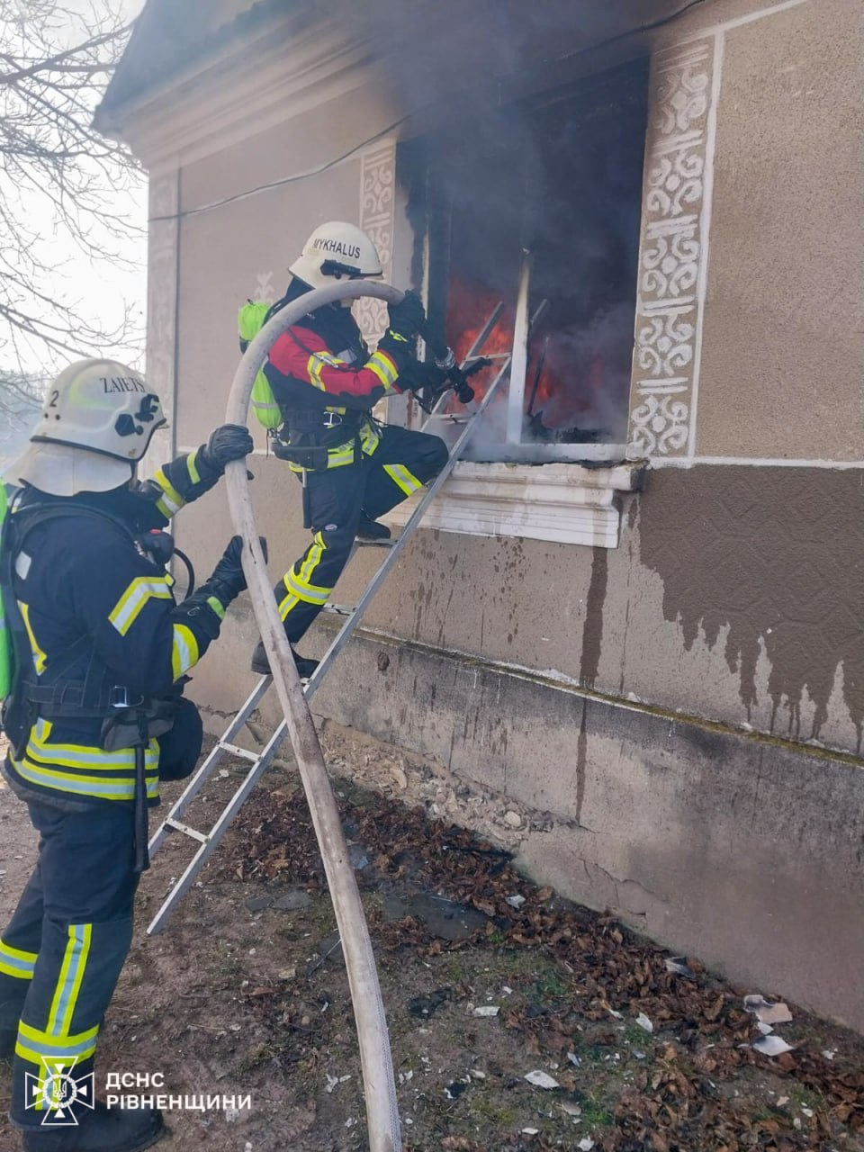Горів житловий будинок на Рівненщині
