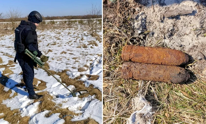 Боєприпаси Другої світової війни знищили на Рівненщині