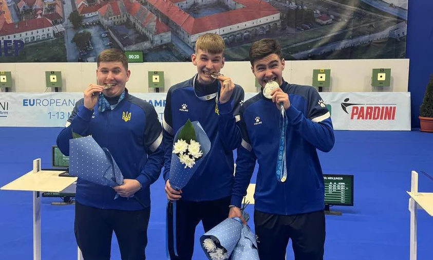 Стрілець з Рівненщини здобув “срібло” на чемпіонаті Європи