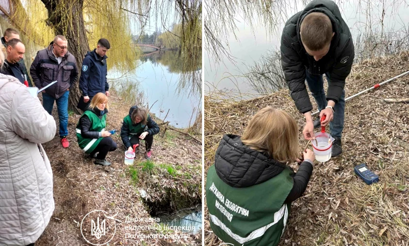 Забруднення води в рівненському Гідропарку підтверджено лабораторно