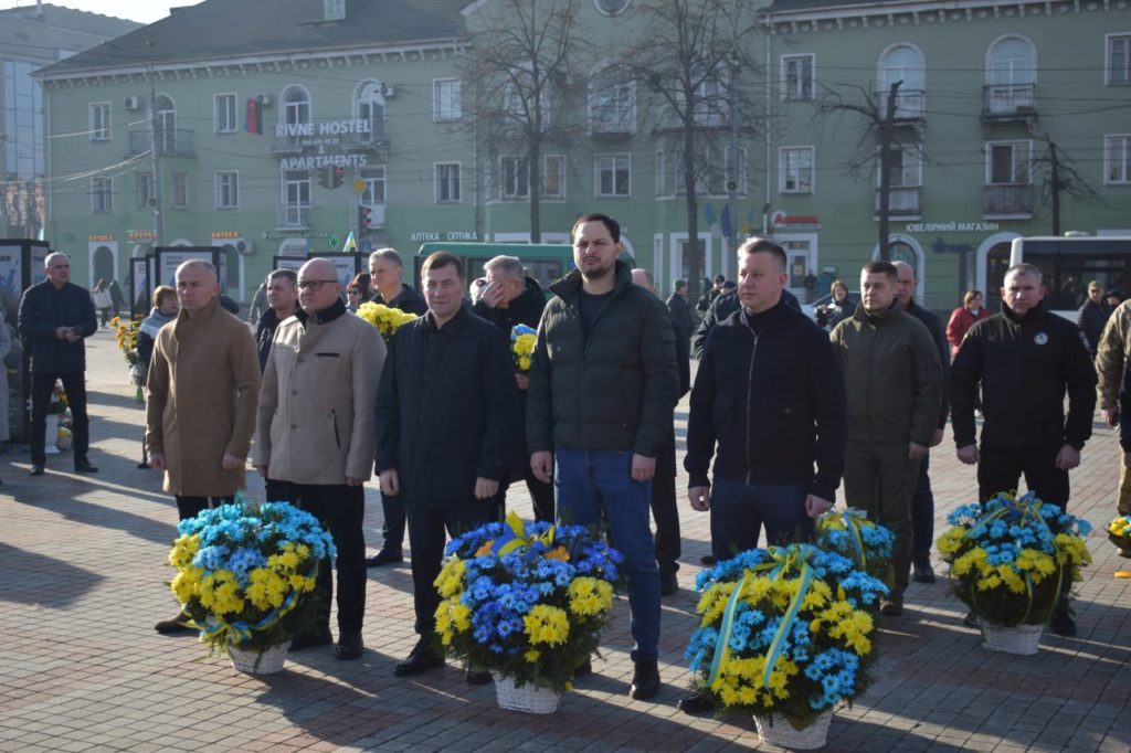 Рівненська влада вшанувала пам'ять Тараса Шевченка - фото 1