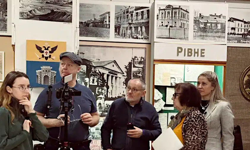 Німецька делегація збирає матеріали для виставки про Рівне