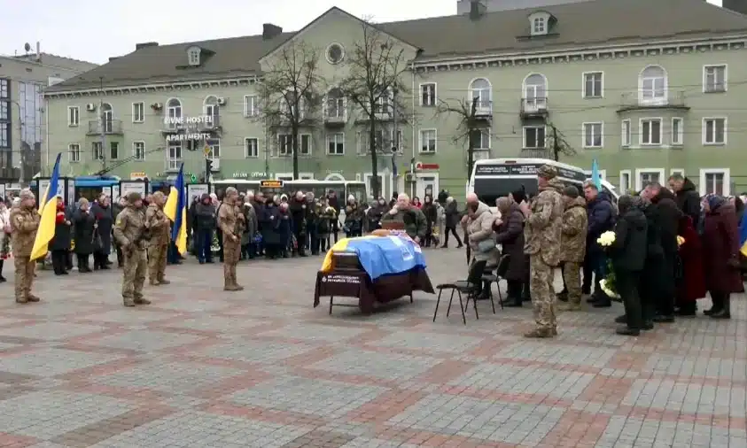 У Рівному попрощались з полеглим захисником Андрієм Мирончуком