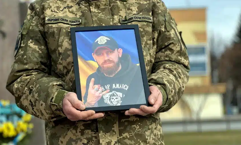 Померлого захисника провели на вічний спокій у Рівному