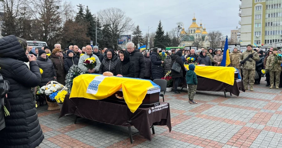 Двох захисників провели у Вічність у Рівному - фото 1