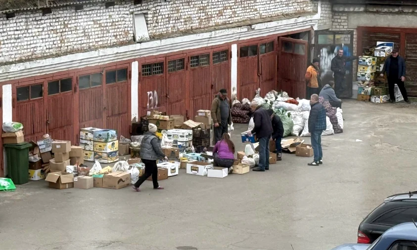 8 тонн харчових продуктів зібрали на Сарненщині для Оріхівської громади