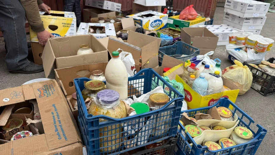 8 тонн харчових продуктів зібрали на Сарненщині для Оріхівської громади - фото 1