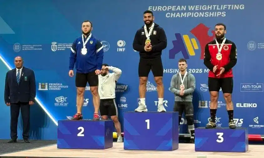 Спортсмен-важкоатлет з Рівненщини здобув срібло Європи