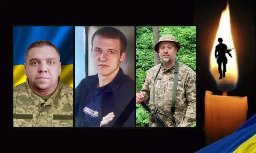 25 квітня у Рівному попрощаються з трьома полеглими захисниками
