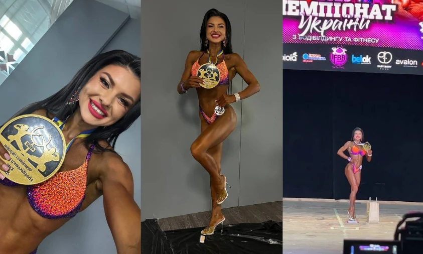Бодибілдерка з Рівненщини виборола перше місце на Чемпіонаті України