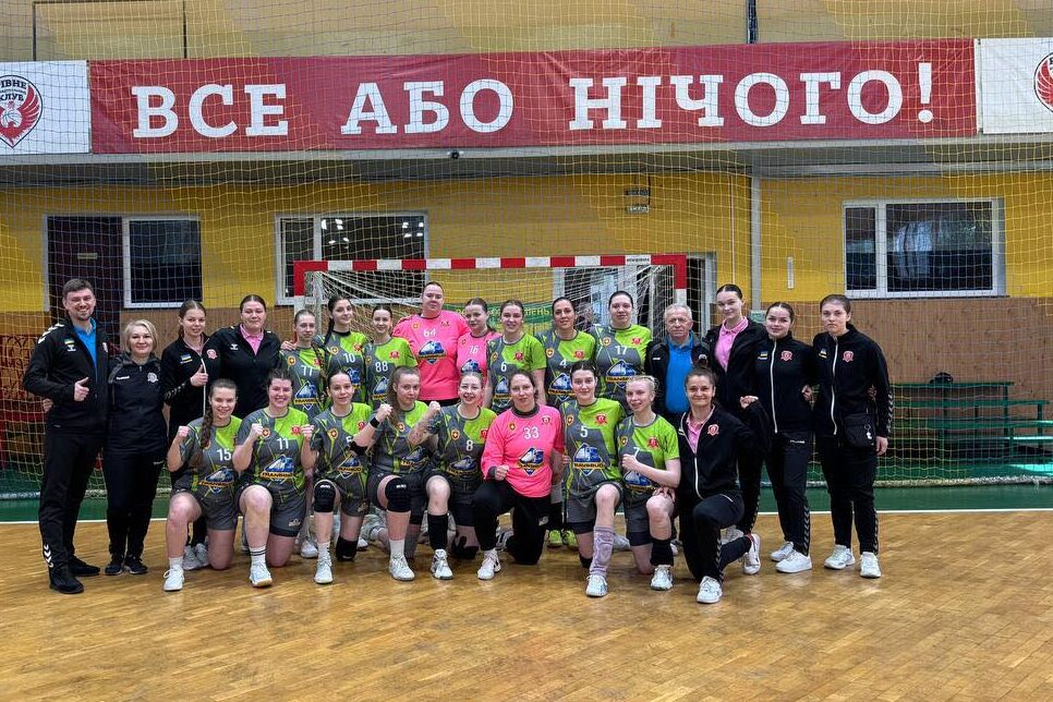Гандболістки Рівного вдома здобули важливу перемогу у другому етапі чемпіонату