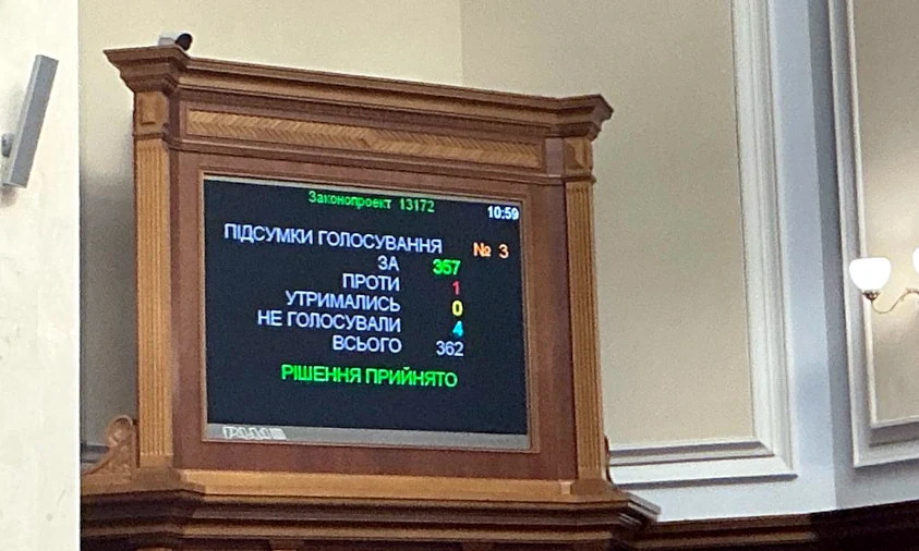 Верховна Рада продовжила воєнний стан і мобілізацію до 6 серпня