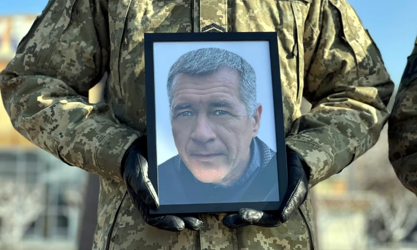 З полеглим захисником Олегом Переходьком попрощались у Рівному