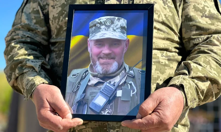 Полеглого захисника провели на вічний спокій у Рівному