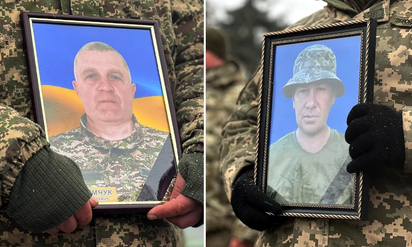 З двома полеглими захисниками попрощались у Рівному