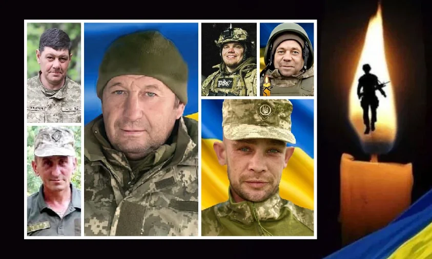 Рівненщина втратила шістьох воїнів