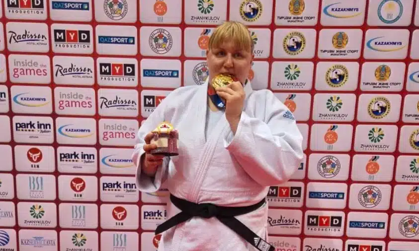 Чемпіонкою світу з дзюдо стала спортсменка з Рівненщини Анастасія Гарник