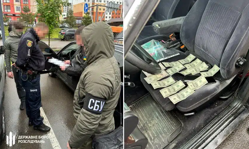 ДБР затримало поліцейського із Здолбунова за хабар