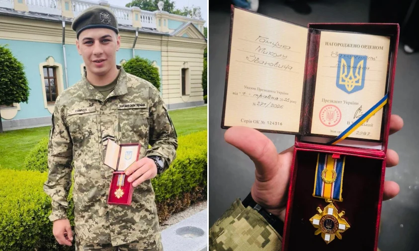 Бійця з Рівненського району нагороджено орденом “За мужність”