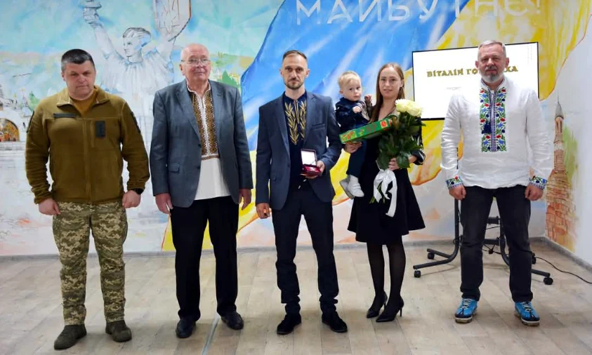 Військового з Радивилова нагородили орденом “За мужність”
