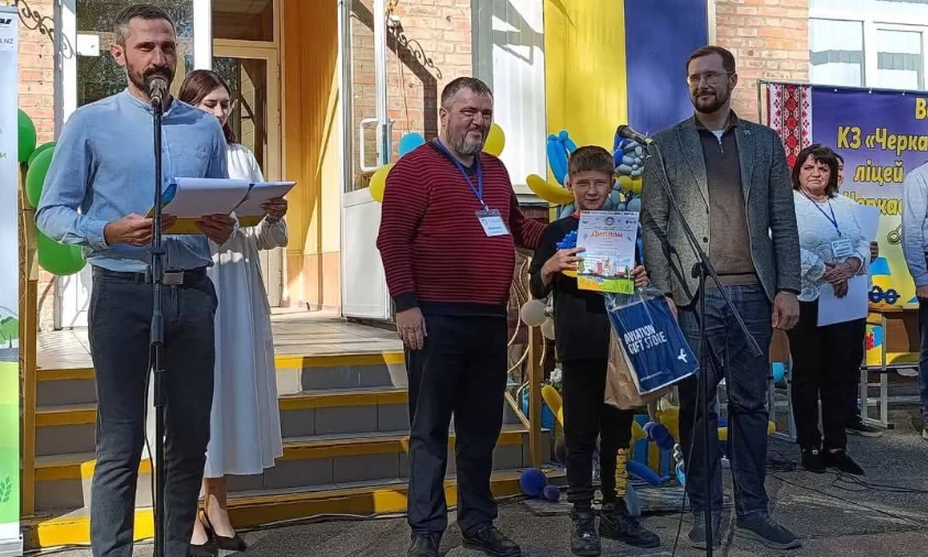 Перемогу на фестивалі робототехніки здобув учень з Рівненщини