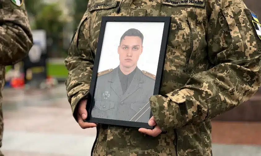 З полеглим захисником попрощались у Рівному