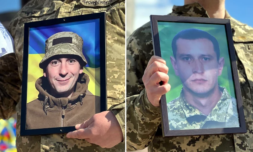 З двома захисниками попрощалися у Рівному