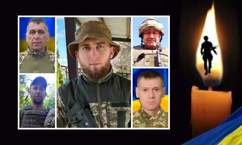 У громадах Рівненщини проведуть у Вічність п’ятеро захисників