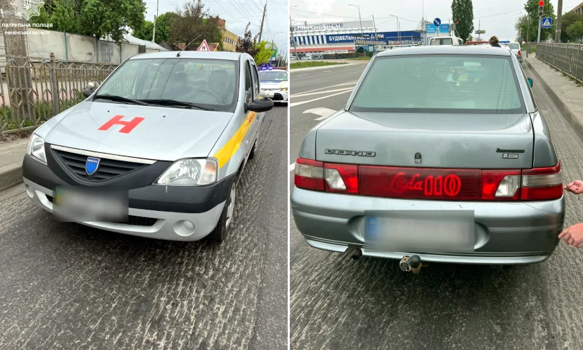 Водій з ознаками сп’яніння скоїв ДТП у Рівному та втік