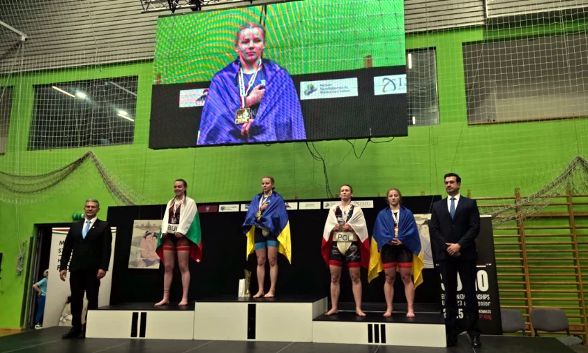 Збірна Рівненщини з сумо виборола 10 медалей на чемпіонаті Європи в Угорщині