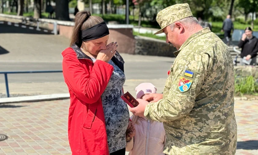 Полеглого бійця зі Здолбунова відзначено орденом “За мужність”