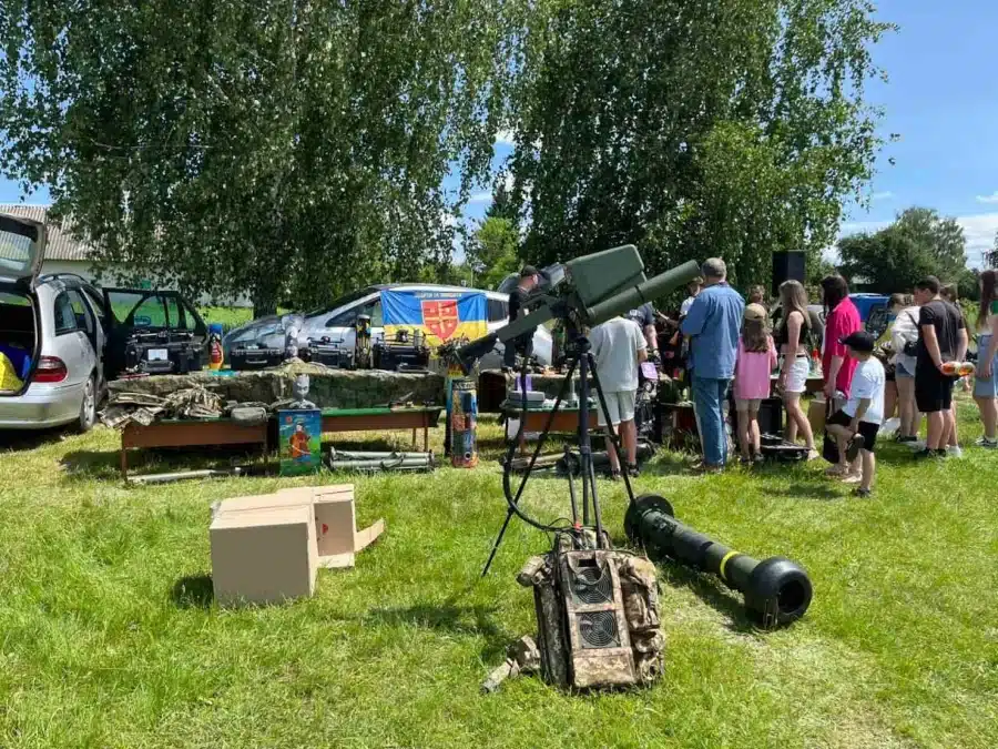 День села в Довговолі: згуртувались, щоб допомогти ЗСУ - фото 2