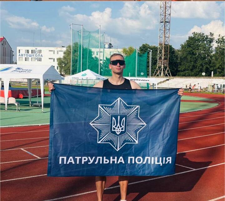 Рівненський патрульний виборов “бронзу” на чемпіонаті України з легкої атлетики